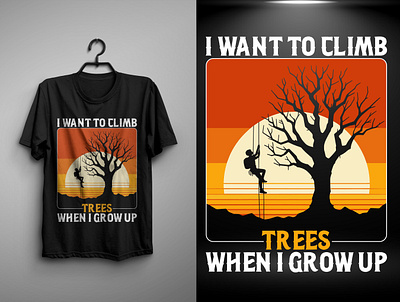 CLIMBING T-SHIRT DESIGN adobe photoshop summer]