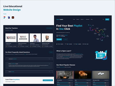 Live educational website design branding design design 2024 education website edutech website figma design graphic design illustration landing page landing page design live educational website live website trendy design ui ui design ux vector webdesign website website design