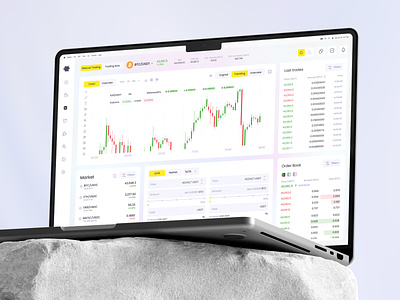 Trade dashboard bitcoin buy chart crypto dashboard design digital agency ethereum manual trading market sell trading trading bots ui uiux usdt user experience user interface ux web design