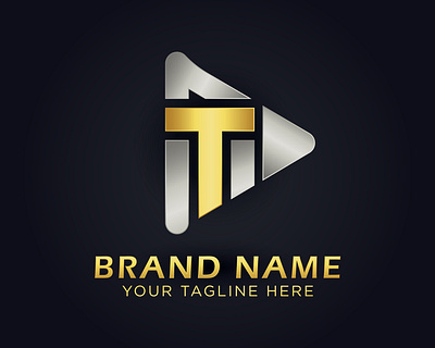 vector letter t creative logo logo branding