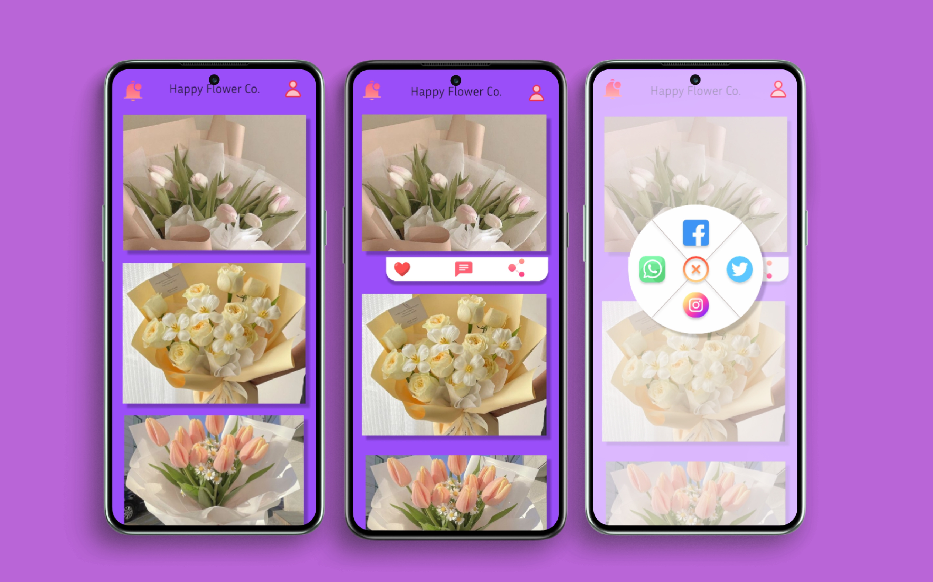 Social share 010 dailyui social share ui