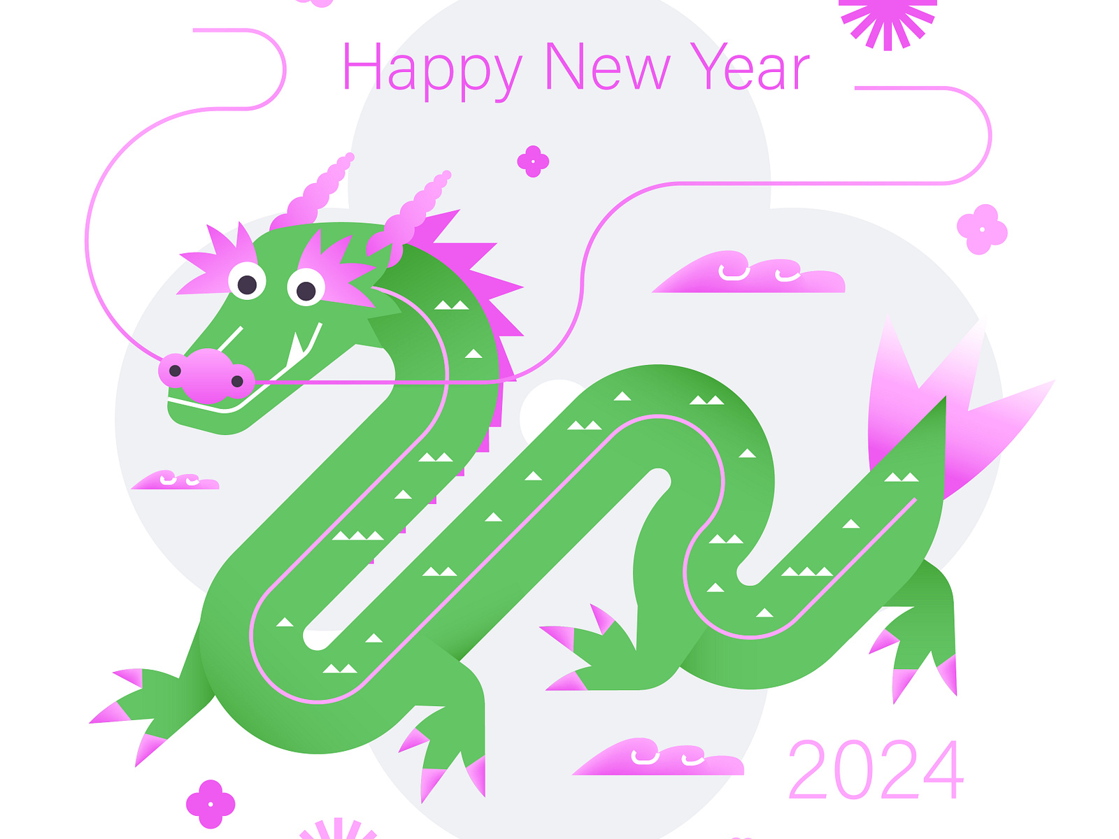 Happy New Year, NEW YEAR EVE 2024 by Farida Sann on Dribbble