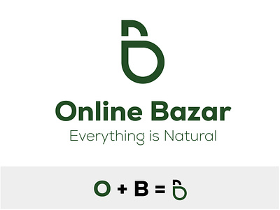 Online Bazar, E-Commerce Business app logo branding clothing logo company logo crypto logo denim logo dribble logo dribble top logo e commerce logo fashion logo graphic design landscape logo logo minimalist logo modern logo online logo vintage logo viral logo