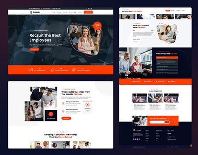 IT Solution and Graphic Design Website Theme 2024 new design best work branding business company design elementor graphic design illustration it solution psd template template theme top design top new design top work ui website wordpress wordpress theme