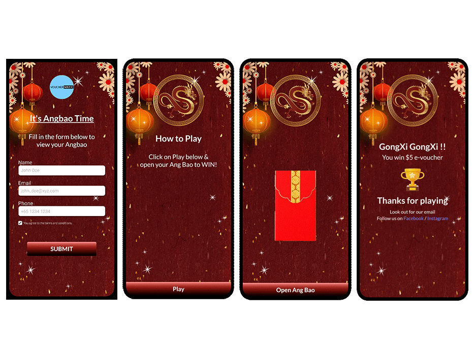 AngBao angbao branding business promotion cny customer retention digital voucher envelop opening game evoucher gamification gift loyalty program reward management user engagement voucher vouchermatic