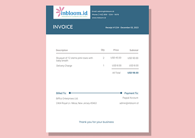 Daily UI Challenge #046 Invoice challange dailyui design invoice ui