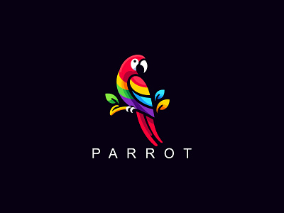 Parrot Logo parrot parrot design parrot logo parrot logo design parrot vector logo parrots