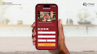 Daily UI #002 - Credit Card Checkout design design challenge nz ui ui design ux design