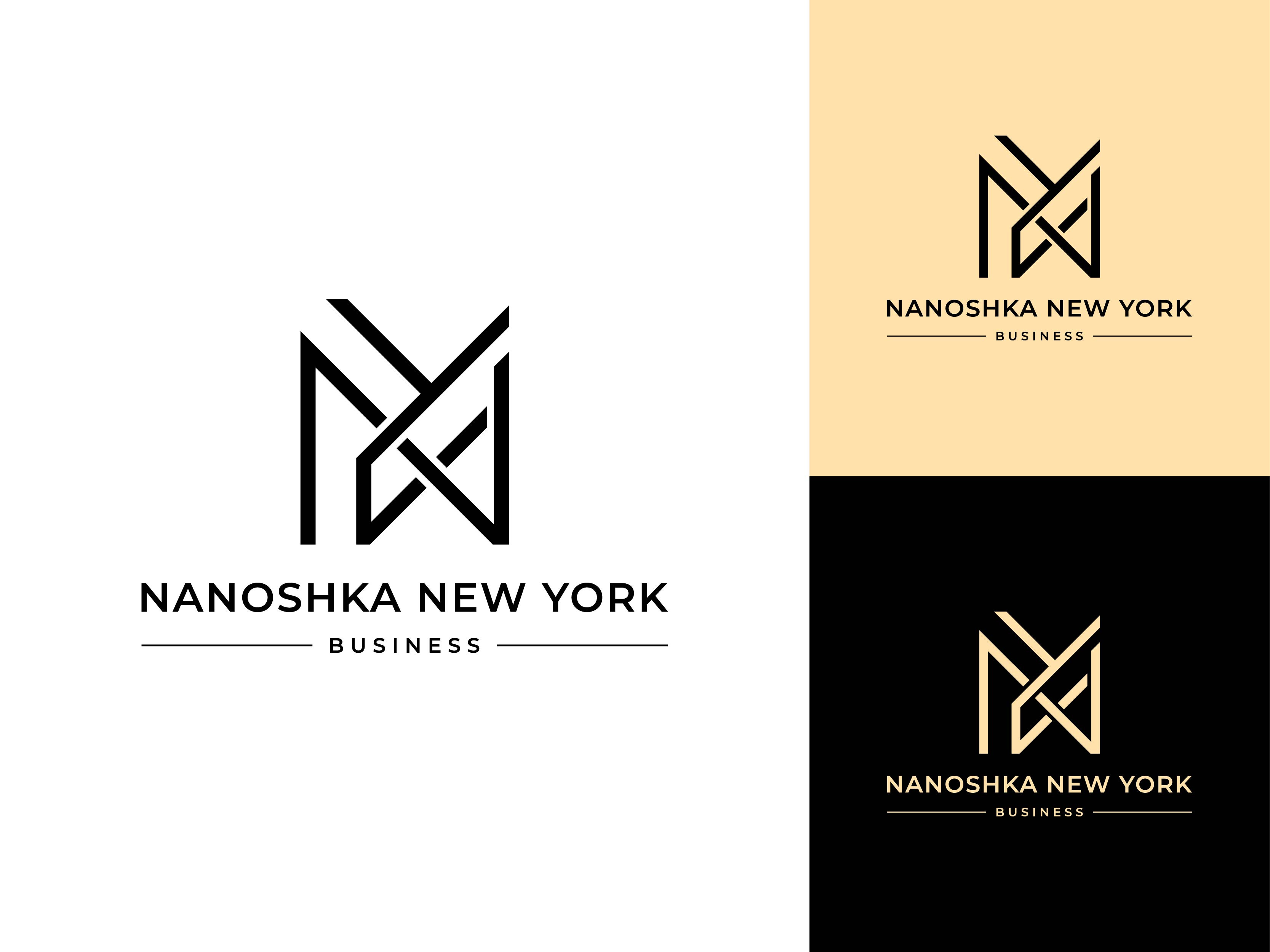 Example of Monogram And Clothing Logo Design