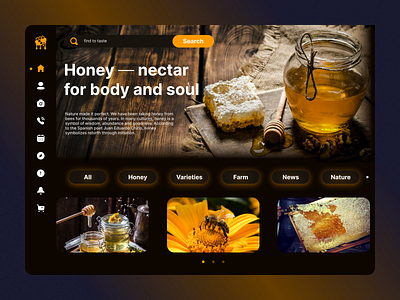 For soul branding design for soul forest honey illustration logo nature web design