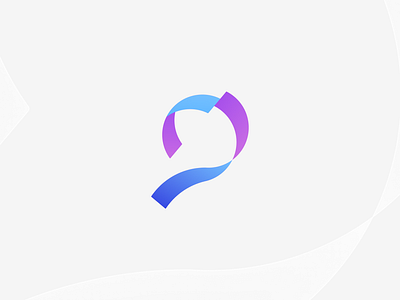 Letter P Logo Design blue purple logo brand brand identity branding design gradient gradient blue purple gradient logo graphic design identity initial initial p lettermark logo logo design minimalist logo modern logo monogram p logo visual identity