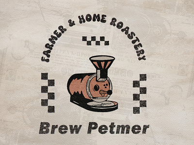 "brew patmer" branding design animation branding coffee design graphic design illustration illustrator logo vector