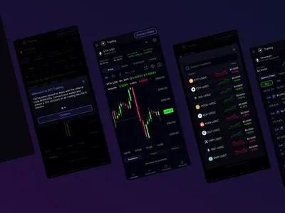 Xfi Defi Trading App crypto defi fintech mobile apps ui ux