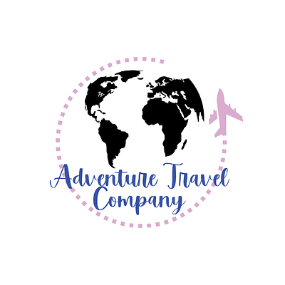 Adventure travel logo branding graphic design logo