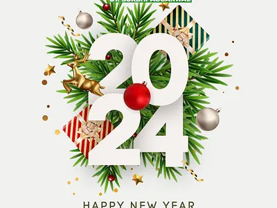 Dietitian Surbhi New Year Wishes branding graphic design