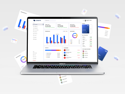 Ovibank - Finance Dashboard app design graphic design ui ui ux ux