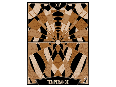 Michel Couvreur - Temperance 2023 art card digital art illustration michel couvreur tarot temperance
