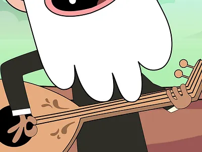 Re-animate shot_01 of song Oh La Lah 2d animation aftereffects animation character animation design graphic design illustration motion graphics motiongraphics old man playing rigging ui vector