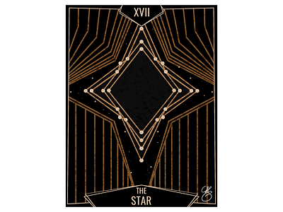 Michel Couvreur - The Star 2023 art card digital art illustration michel couvreur star tarot