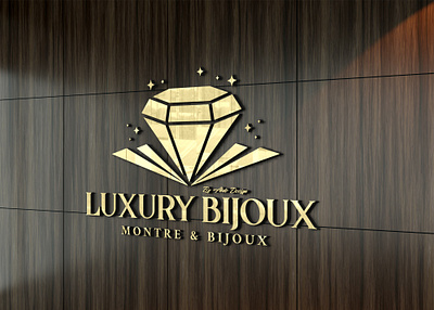 Logo Luxury Bijoux 3d branding graphic design logo motion graphics