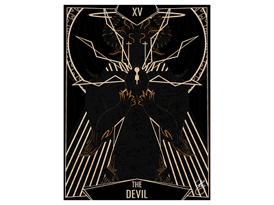 Michel Couvreur - The Devil 2023 art card devil digital art illustration michel couvreur tarot
