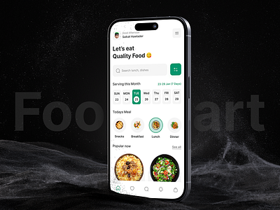 Food Catering - App Design 🍔🥗🍕 agency app design catering food food app food cart foodcatering landing page mobile app musemind ofspace olins creative ollio product design restaurant saikat211 ui ui design uiux ux design