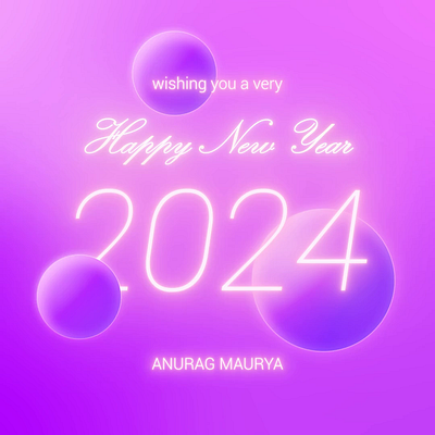 Happy 2024 2024 motion design motion graphics new year