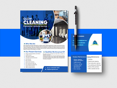 Cleaning Flyer Design animation arshunno branding brochure design business card design cleaning flyer flyer design graphic design illustration logo motion graphics ui