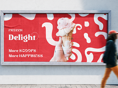 Frozen Delight Ice Cream app brand identity branding creativeagency design designagency designshowcase designtrends graphic design ice cream illustration logo logo design productdesign typography ui ux vector visualdesign