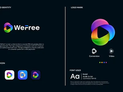 WeFree Logo Design branding graphic design logo