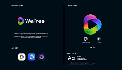 WeFree Logo Design branding graphic design logo
