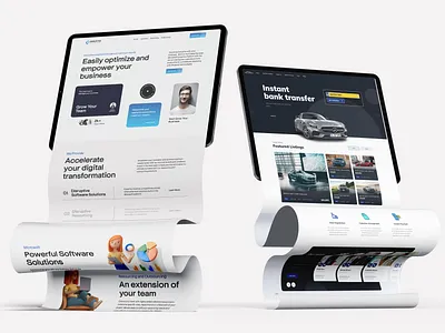 Develop a modern WordPress website to take your business forward graphic design ui