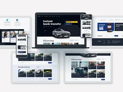 Design your Landing page (UI) with responsive graphic design ui