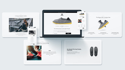 Design your Landing page (UI) with responsive graphic design ui