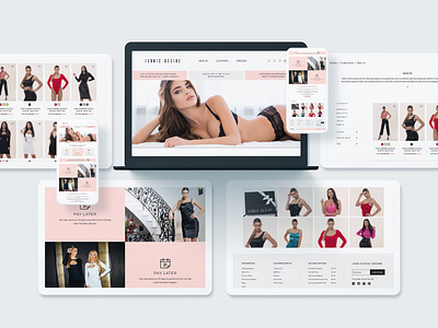 Iconic Desire E-commerce Website Ui Design graphic design ui