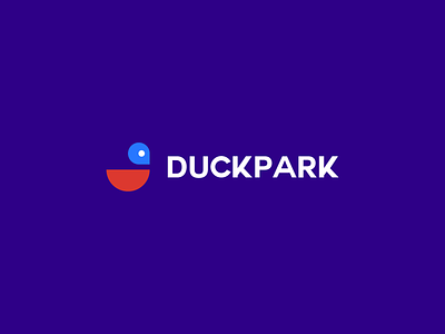 DUCKPARK brand branding design duckpark graphic design illustration logo logo design minimal modern