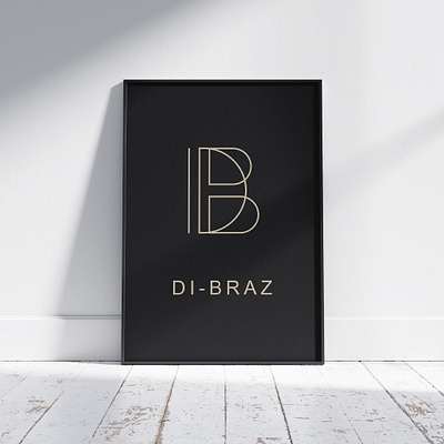 Logo - DB bd branding db design graphic design icon illustration line logo minimal monogram simple typography vector wordmark