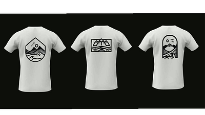 Unique Minimalist T-shirt Designs 3d attractive design graphic design illustration logo merchandise minimal shirt shirt design t shirt t shirt designs tee unique design