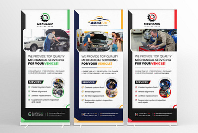 Auto Repair Promotion Roll-up Banner | Car repair service Banner auto repair banner banner banner ads bill board car service roll up banner creative exhibition stand graphic design popup banner poster pull up banner retractable banner roll up roll up banner rollup signage stand banner trade show banner trade show booth yard sign