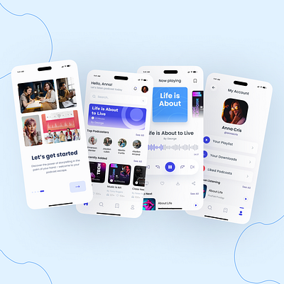 Modern Music Player App Mockup appdesign creativemusicmockup design graphic design interactivedesign modern music player musicapp ui uiuxdesign userinterface