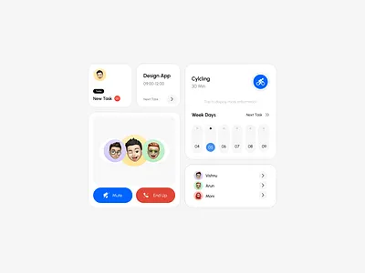 Task Management Component component graphic design icon product design prototyping ui ux vector visual design wireframe