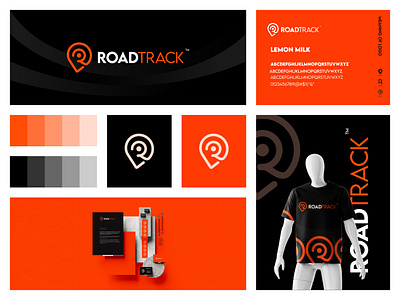 Road Track Logo Branding brandidentity branding brandingdesign graphic design location pin logo logo creation logo design logoinspirations project road