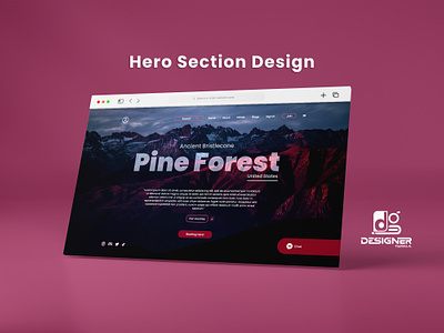 Hero Section UI Design designer taslima bd figma hero page ui design hero section hero section ui heropage ui ui design xd