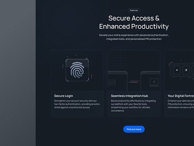 WEBSITE DESIGN FEATURES SECTION visual data 2