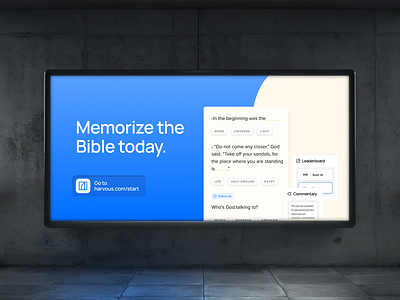 The Duolingo of Bible study app branding mockup