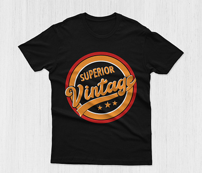 Retro Vintage T-shrit Design clothing