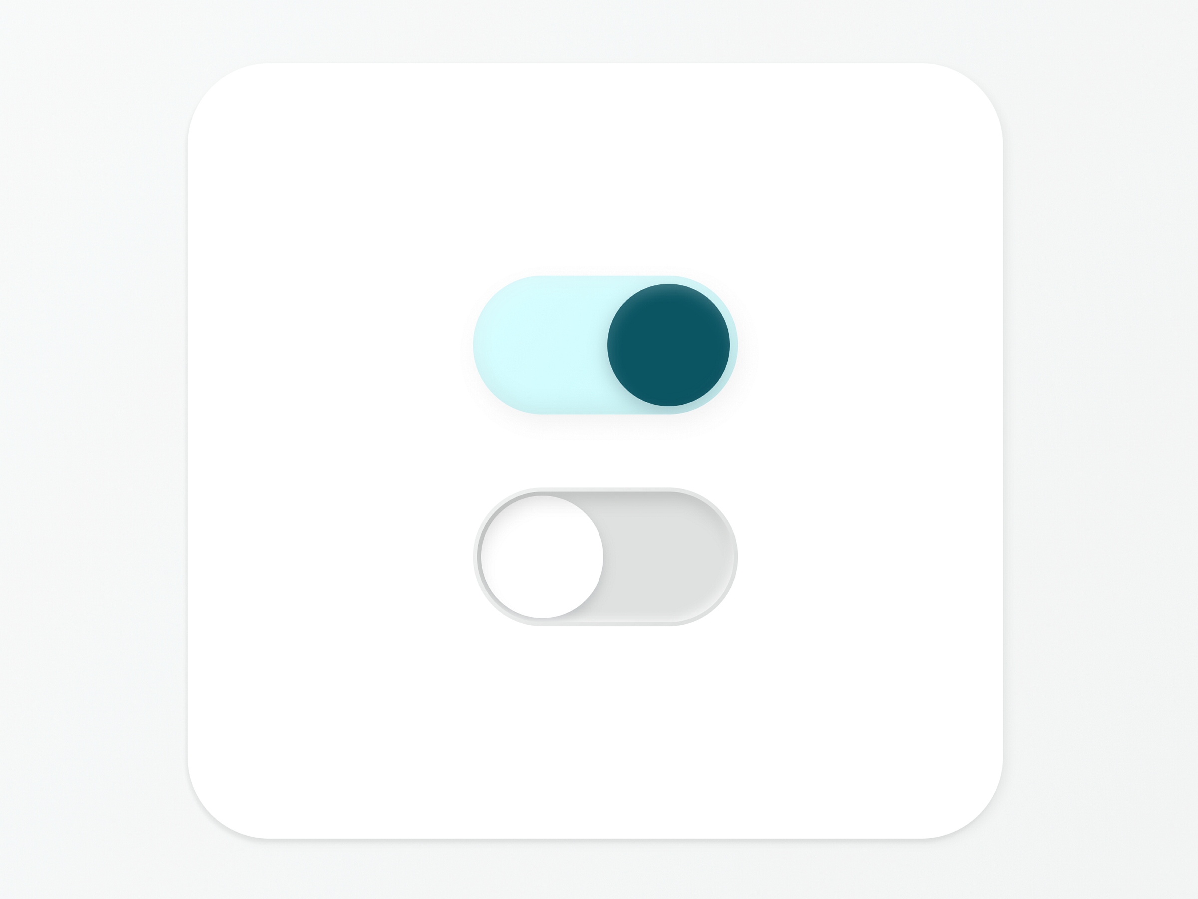 Toggle buttons by Ryan Walker on Dribbble