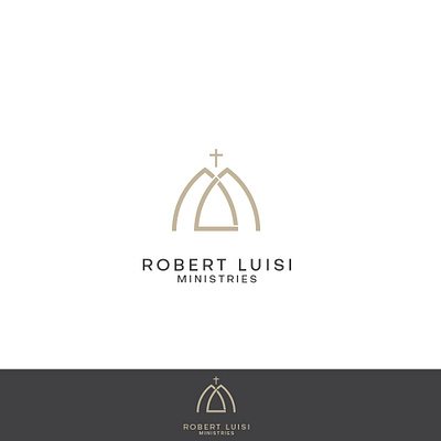 LOGO - R L M = CHURCH branding church design graphic design icon illustration logo minimal religion rlm simple typography vector