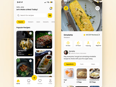 Cooking Recipe App Exploration