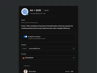Investment Analytics - Web Dashboard agency analytics black caralyst design catalyst company component dark dashboard dribbble entreprise freelnacer investement ui ux work